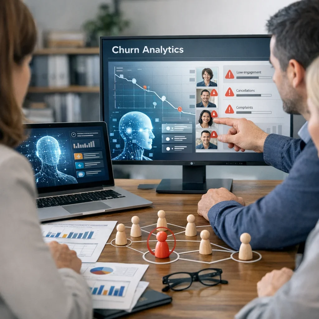 IA para detectar churn: señales y acciones