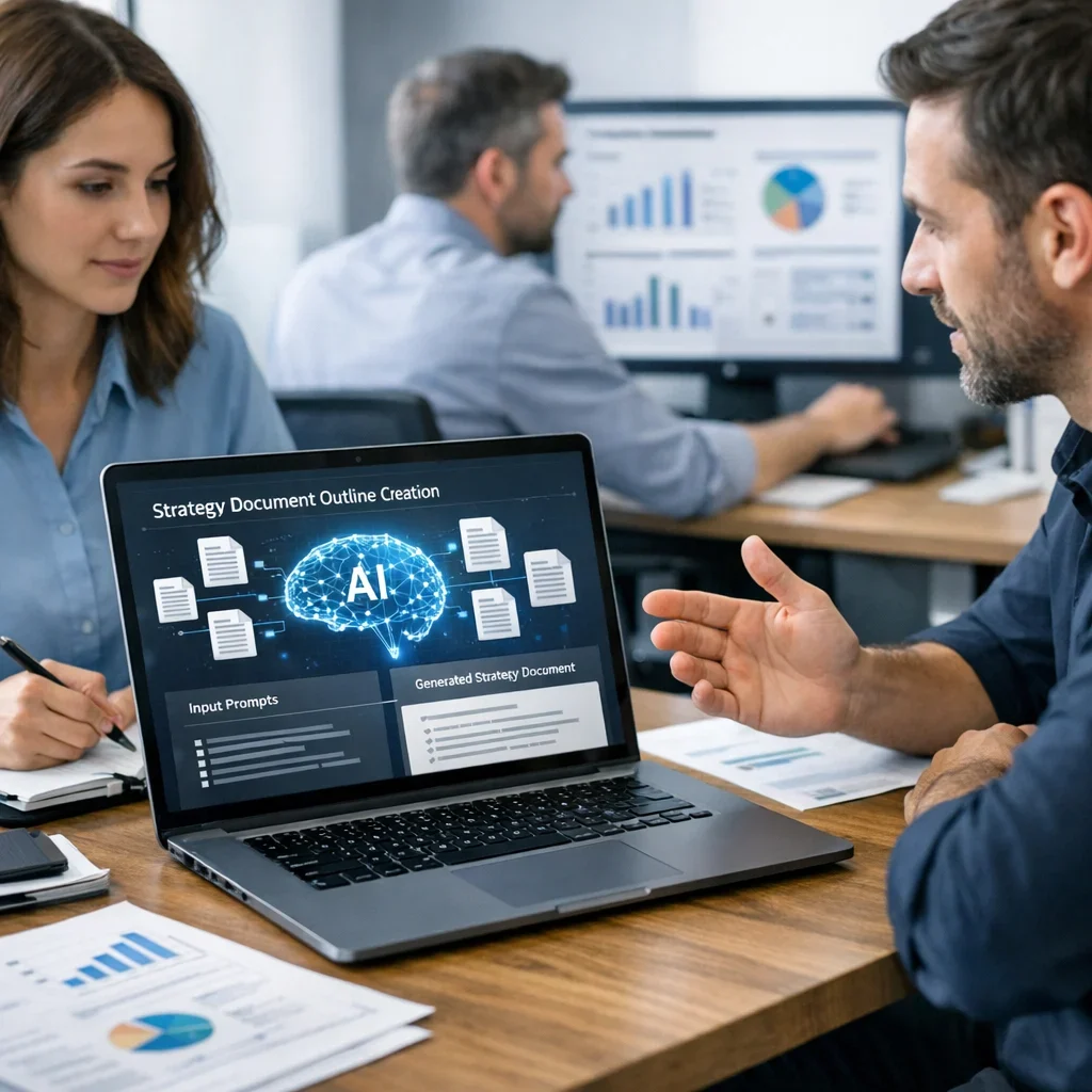 IA para documentos de estrategia: estructura y prompts