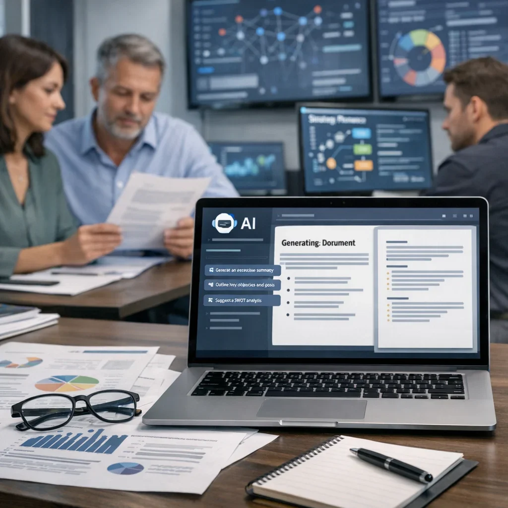 IA para documentos de estrategia: estructura y prompts