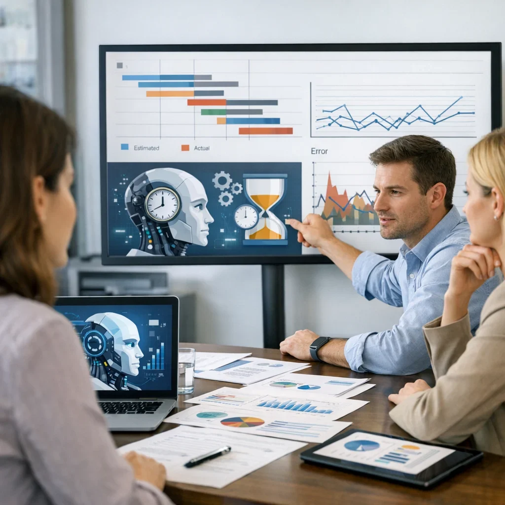 IA para estimar tiempos: por qué falla y cómo usarla bien