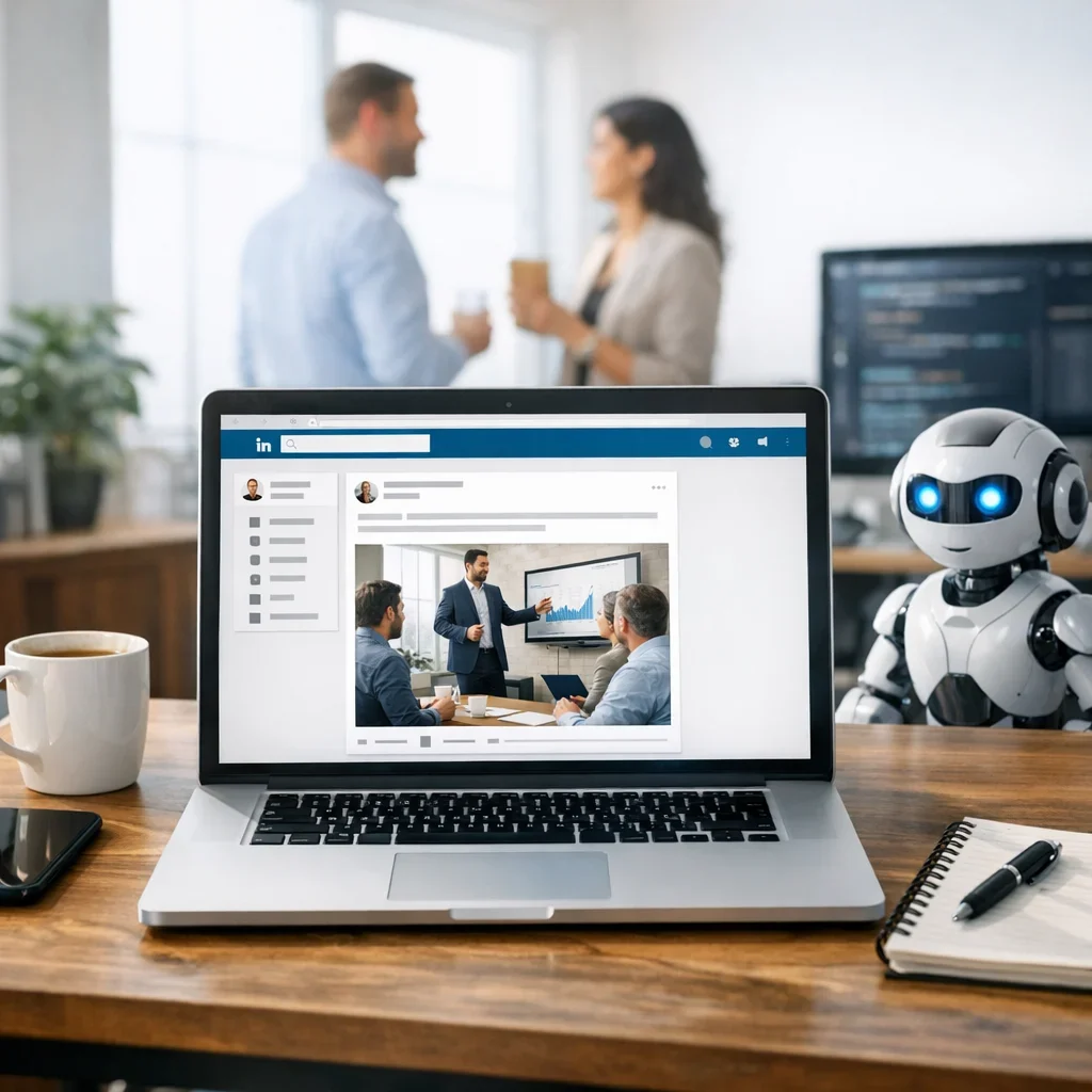 IA para LinkedIn empresarial: posts que no dan vergüenza