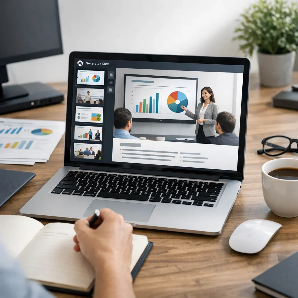 IA para presentaciones: cómo hacer diapositivas decentes sin perder la tarde