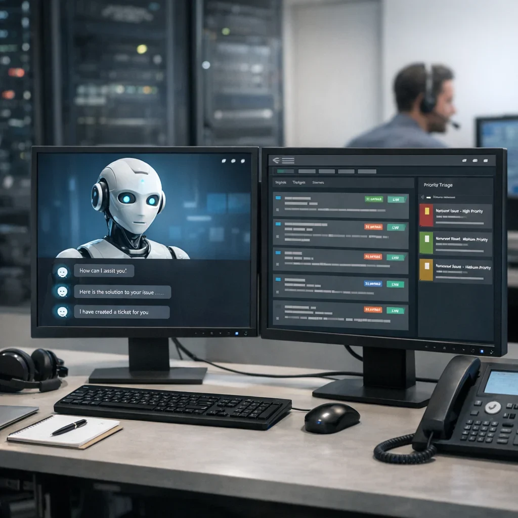IA para soporte IT: respuestas, tickets y triage