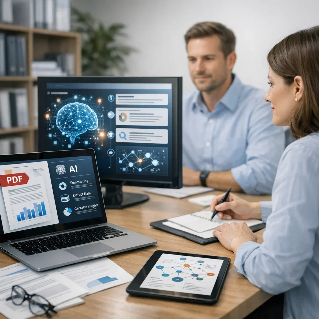 IA para transformar PDFs en conocimiento: flujo práctico