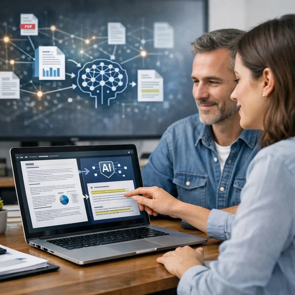 IA para transformar PDFs en conocimiento: flujo práctico