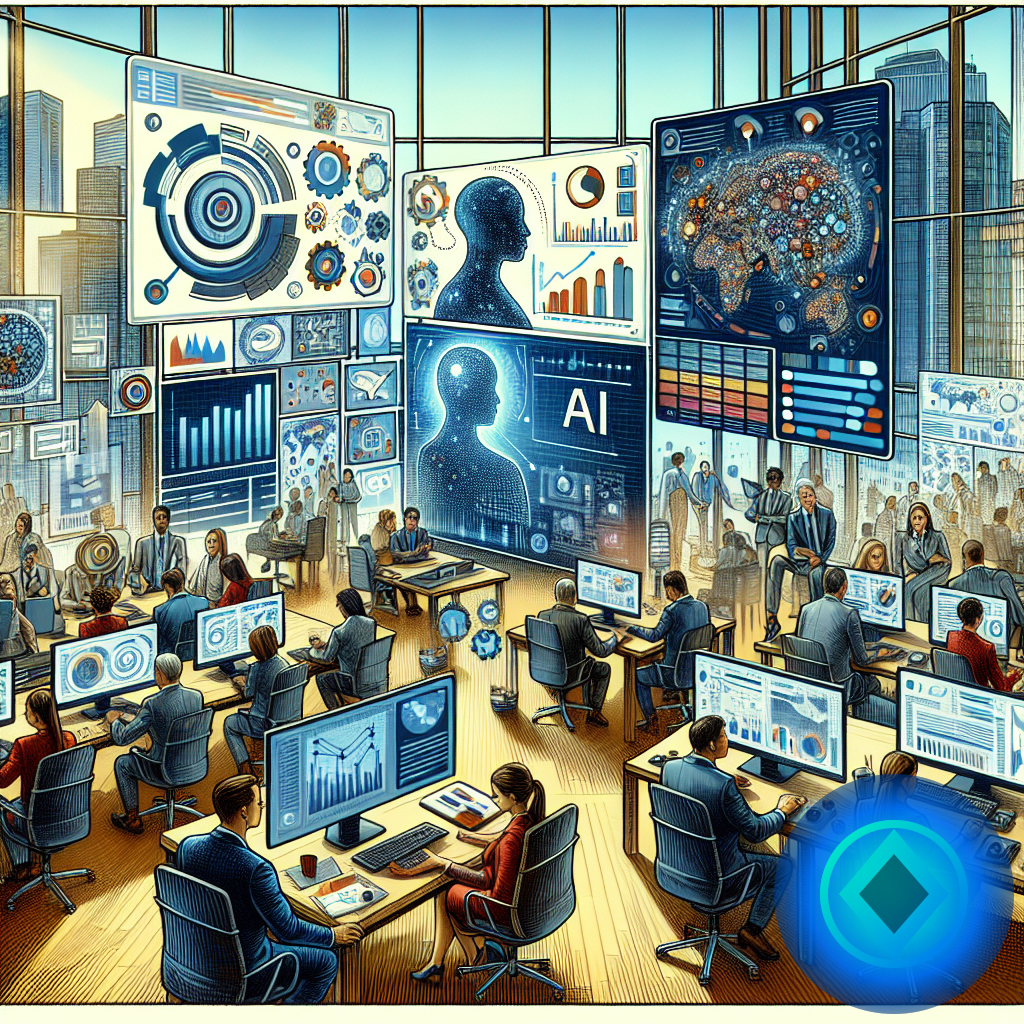 La IA ya está aquí pero la mayoría de las empresas no están preparadas (imagen ilustrativa 1, estilo Berraquero.com, sin texto)