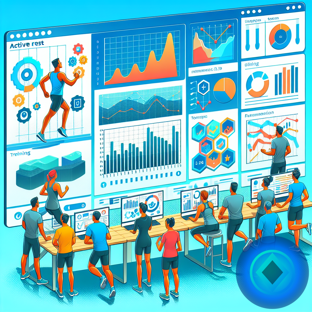 La importancia del descanso activo en tu semana de entrenamiento (imagen ilustrativa 2, estilo Berraquero.com, sin texto)