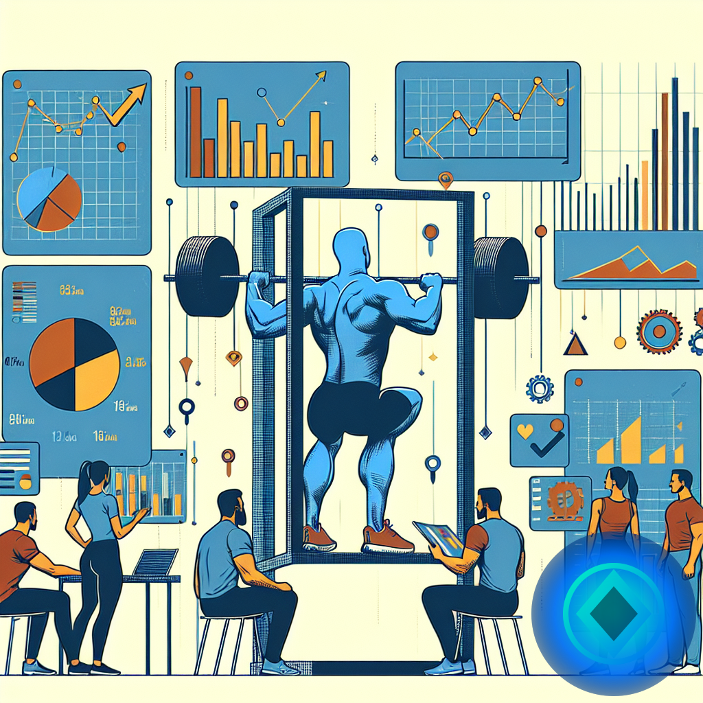 La sentadilla es el rey de los ejercicios (imagen ilustrativa 2, estilo Berraquero.com, sin texto)