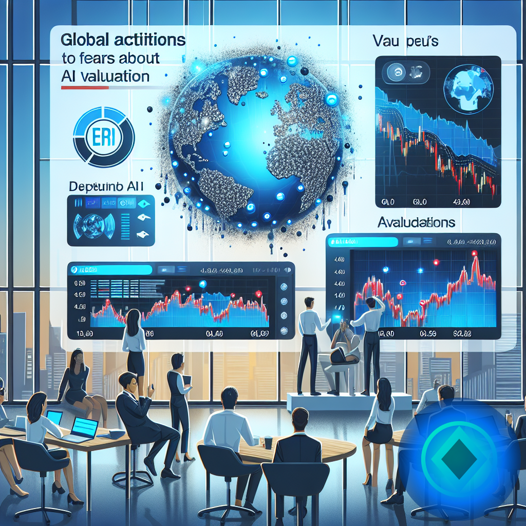 Las acciones globales se desploman por temores sobre la valoración de la IA (imagen ilustrativa 1, estilo Berraquero.com, sin texto)
