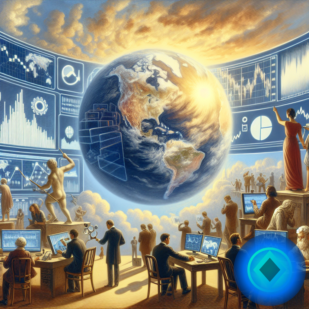 Las acciones globales se desploman por temores sobre la valoración de la IA (imagen ilustrativa 2, estilo Berraquero.com, sin texto)