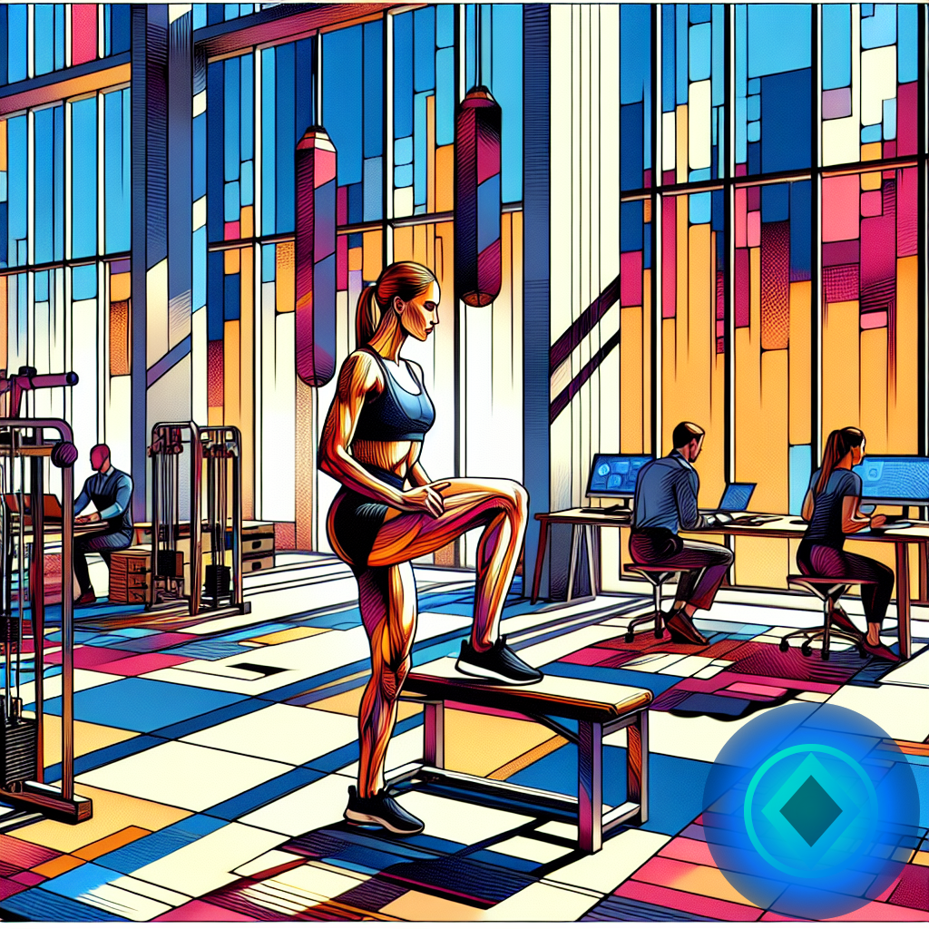 Los mejores ejercicios para tonificar piernas en casa sin equipamiento en España (imagen ilustrativa 1, estilo Berraquero.com, sin texto)