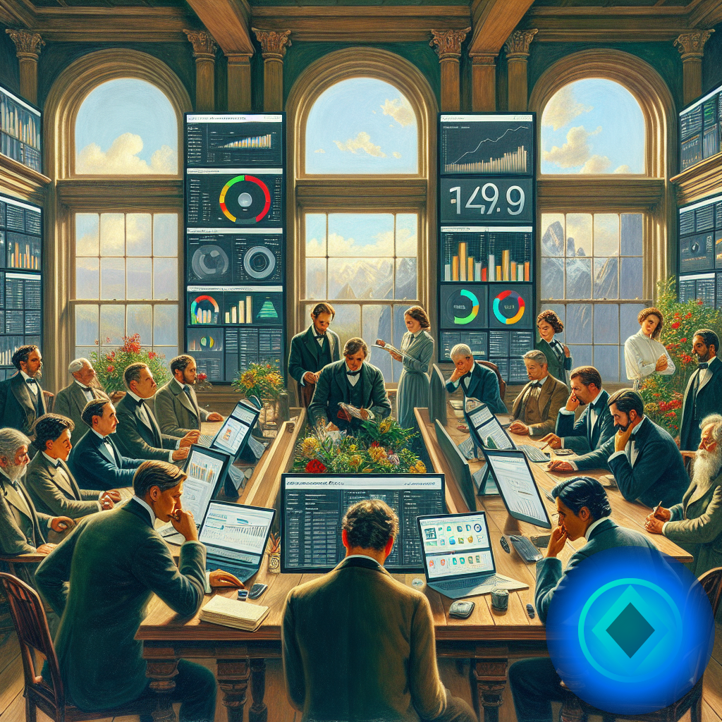 Mejores IA Gratuitas para Empresas (imagen ilustrativa 1, estilo Berraquero.com, sin texto)