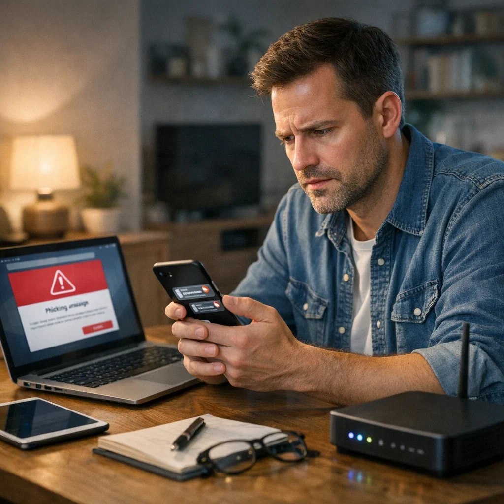 Mensajes con urgencia: el patrón que se repite en casi todas las estafas