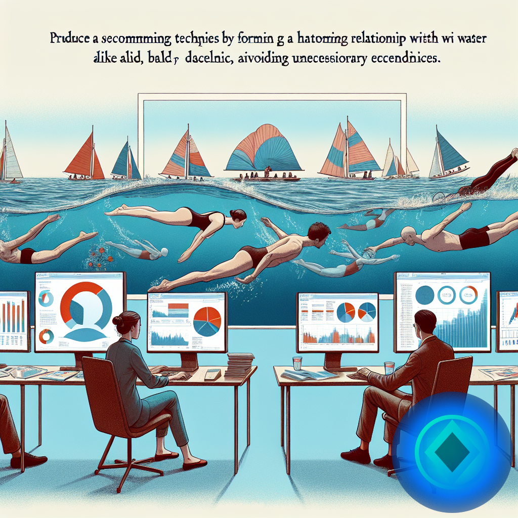 Si quieres mejorar tu técnica de natación, aprende a llevarte bien con el agua, pero sin gilipolleces (imagen ilustrativa 2, estilo Berraquero.com, sin texto)