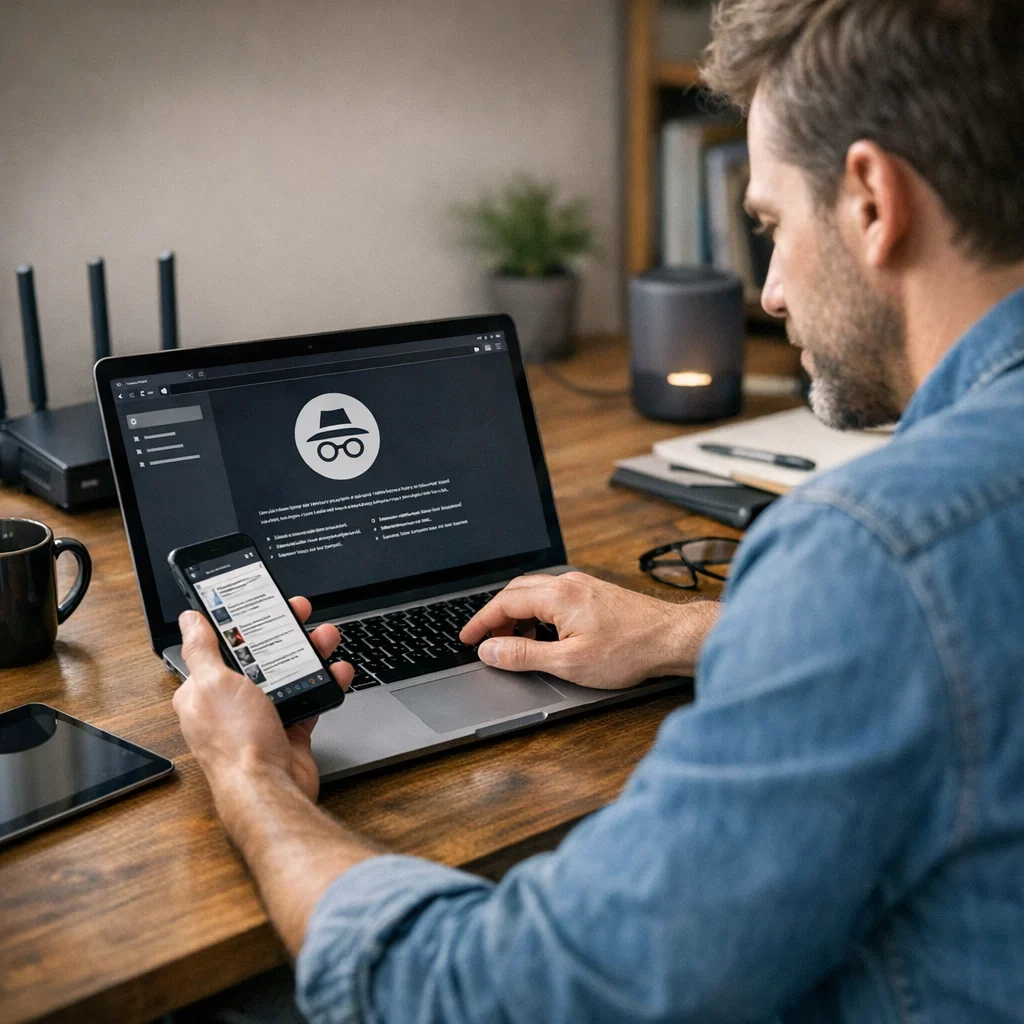 Navegación privada: lo que hace y lo que NO hace