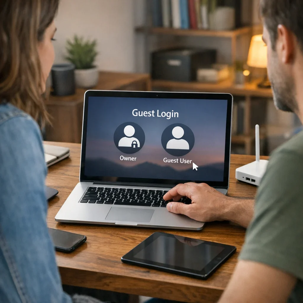 PC compartido: cómo crear un usuario invitado decente