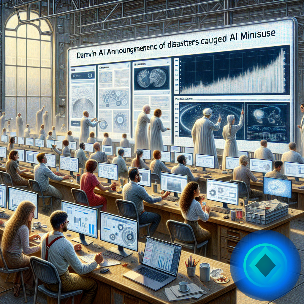 Guía práctica de Premios AI Darwin 2025: un reconocimiento a los desastres causados por el mal uso de la IA (España) (imagen ilustrativa 2, estilo Berraquero.com, sin texto)