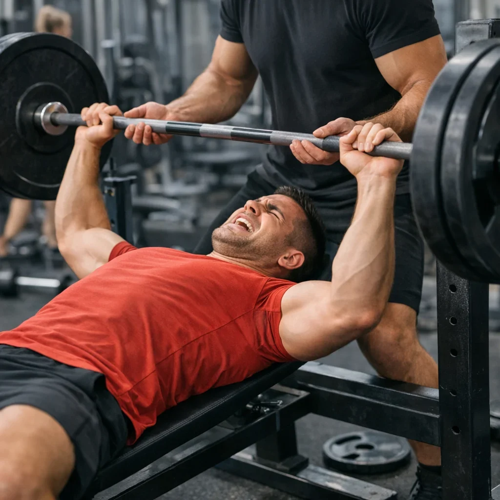 Press banca: 7 fallos que te frenan (y cómo arreglarlos)