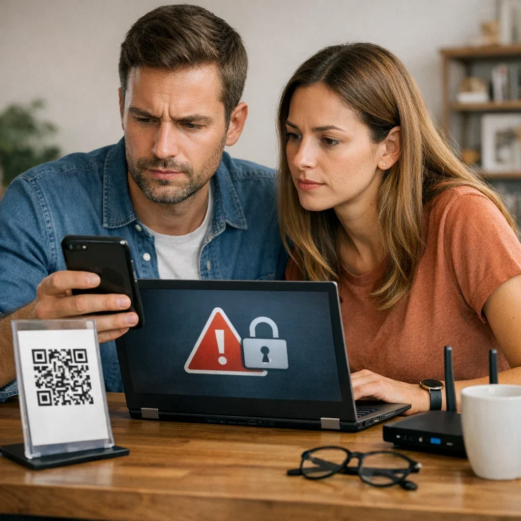 QR en bares y carteles: cómo no comerte un fake