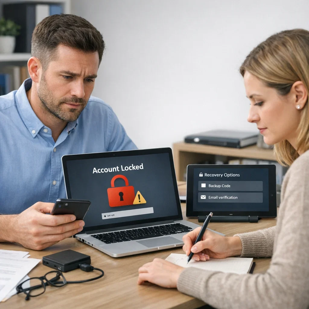 Recuperación de cuenta: cómo dejarlo preparado antes del susto