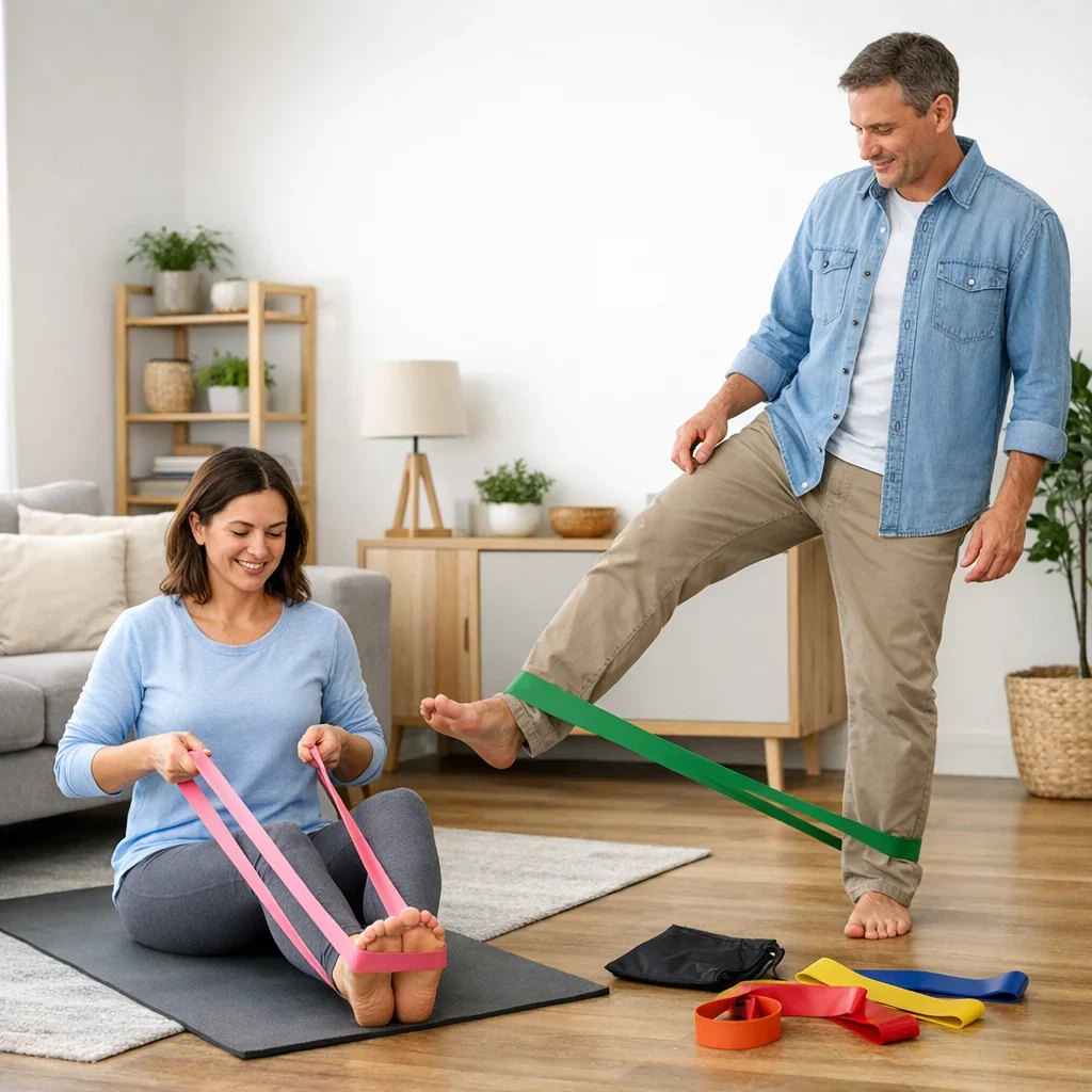 Rutina con bandas elásticas en casa: fuerza y músculo sin gimnasio (guía práctica) (imagen 2)