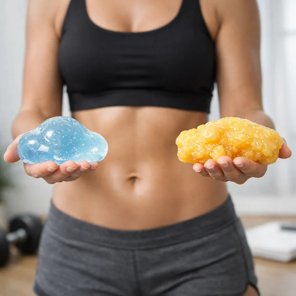 Sal y retención: lo que es agua y lo que es grasa (imagen ilustrativa 2, estilo Berraquero.com, sin texto)