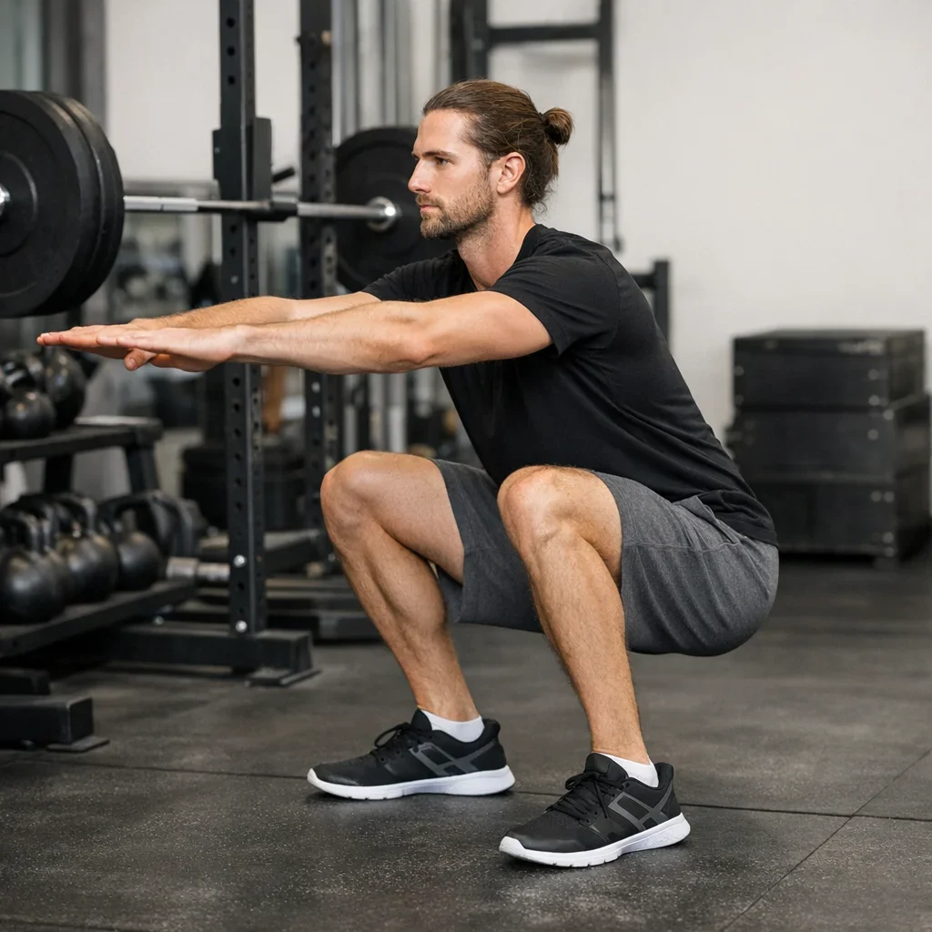 Sentadilla: técnica simple para gente con piernas largas