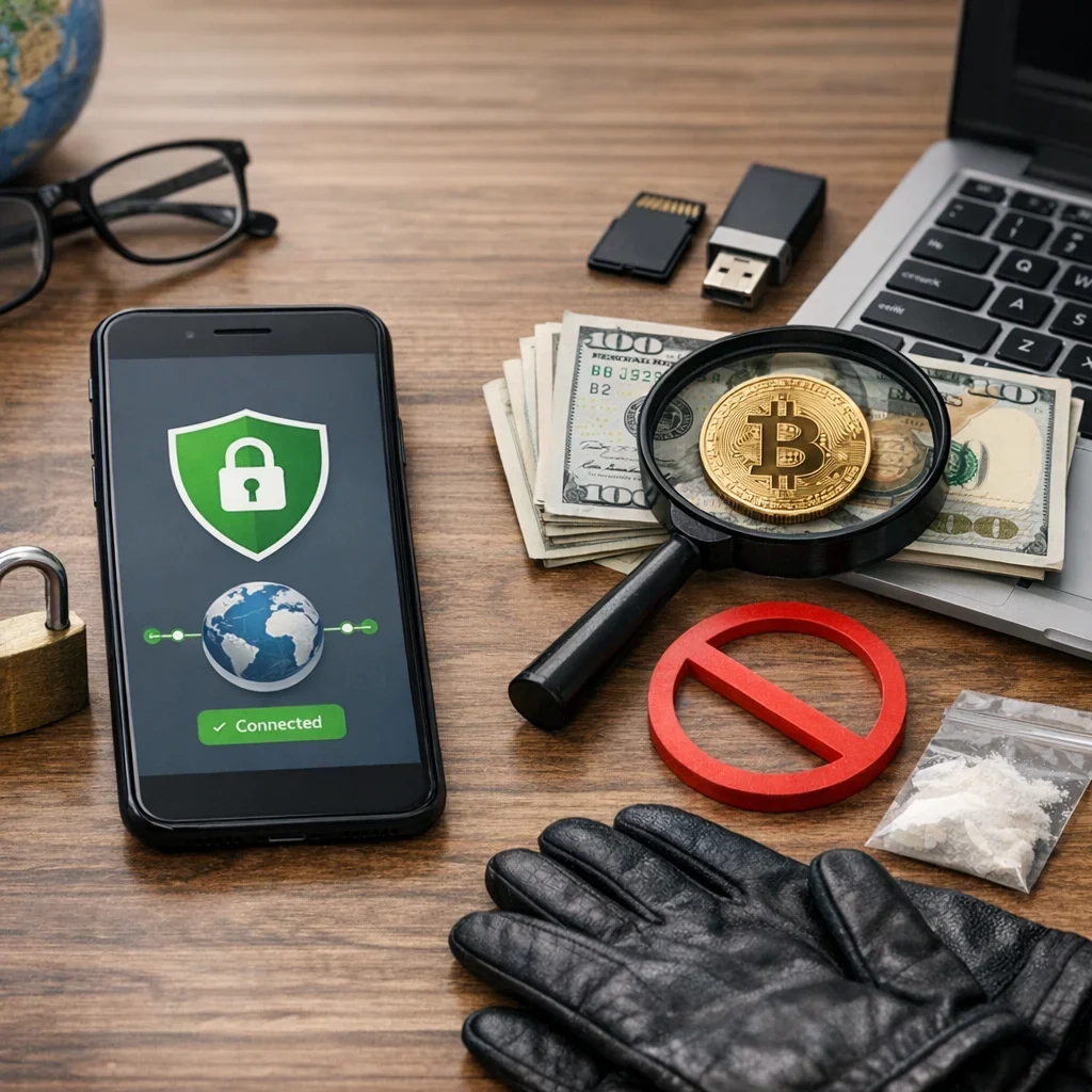 VPN: para qué sirve de verdad (y para qué NO) (imagen ilustrativa 2, estilo Berraquero.com, sin texto)