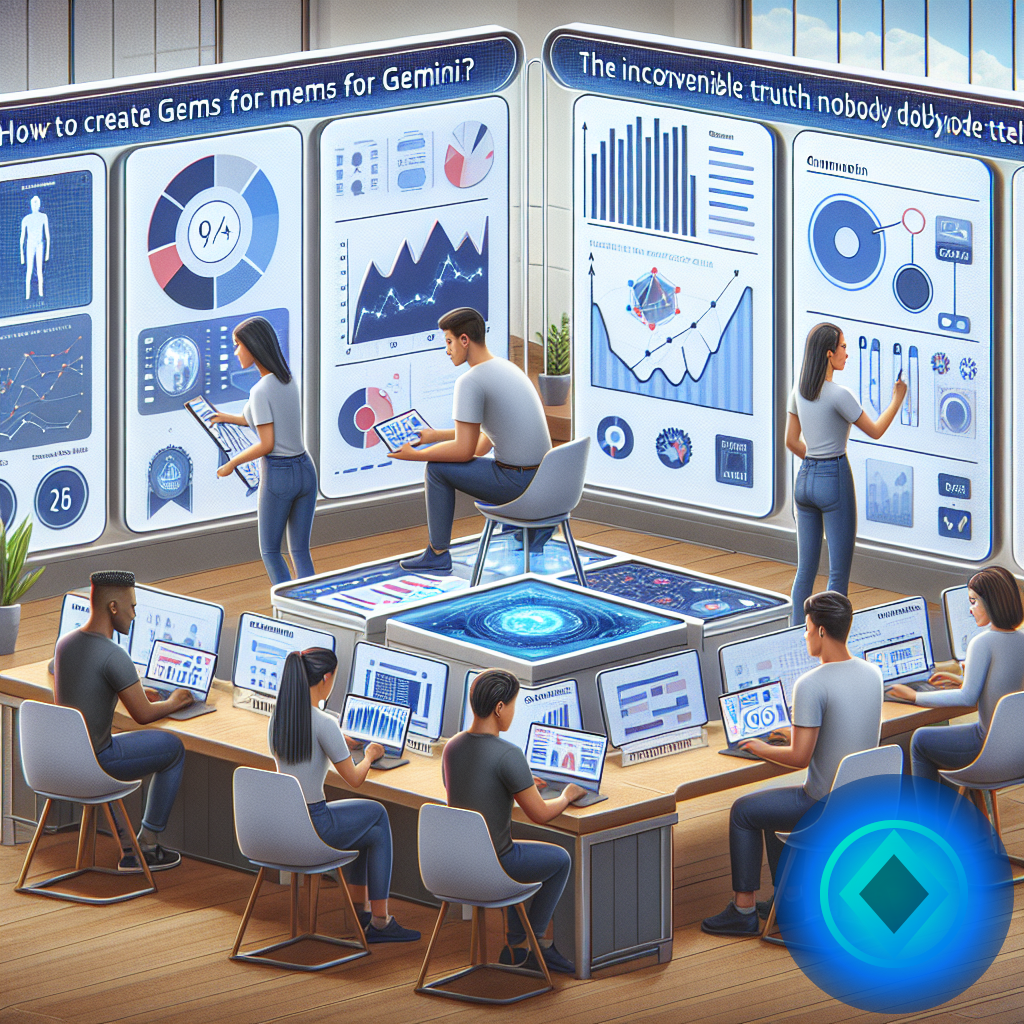 Comment créer des Gems de Gemini pour une version personnalisée de l'intelligence artificielle ? La vérité dérangeante que personne ne vous dit (image illustrative 2, style Berraquero.com, sans texte)