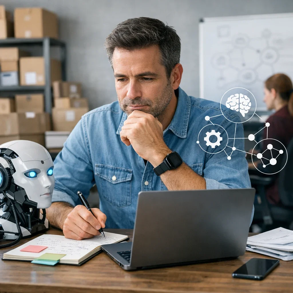 Comment implémenter l'IA dans une PME sans devenir fou (étape par étape)