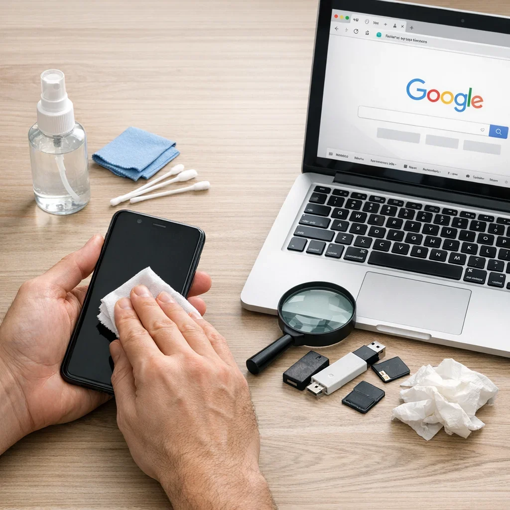 Comment nettoyer votre mobile et votre navigateur sans devenir fou