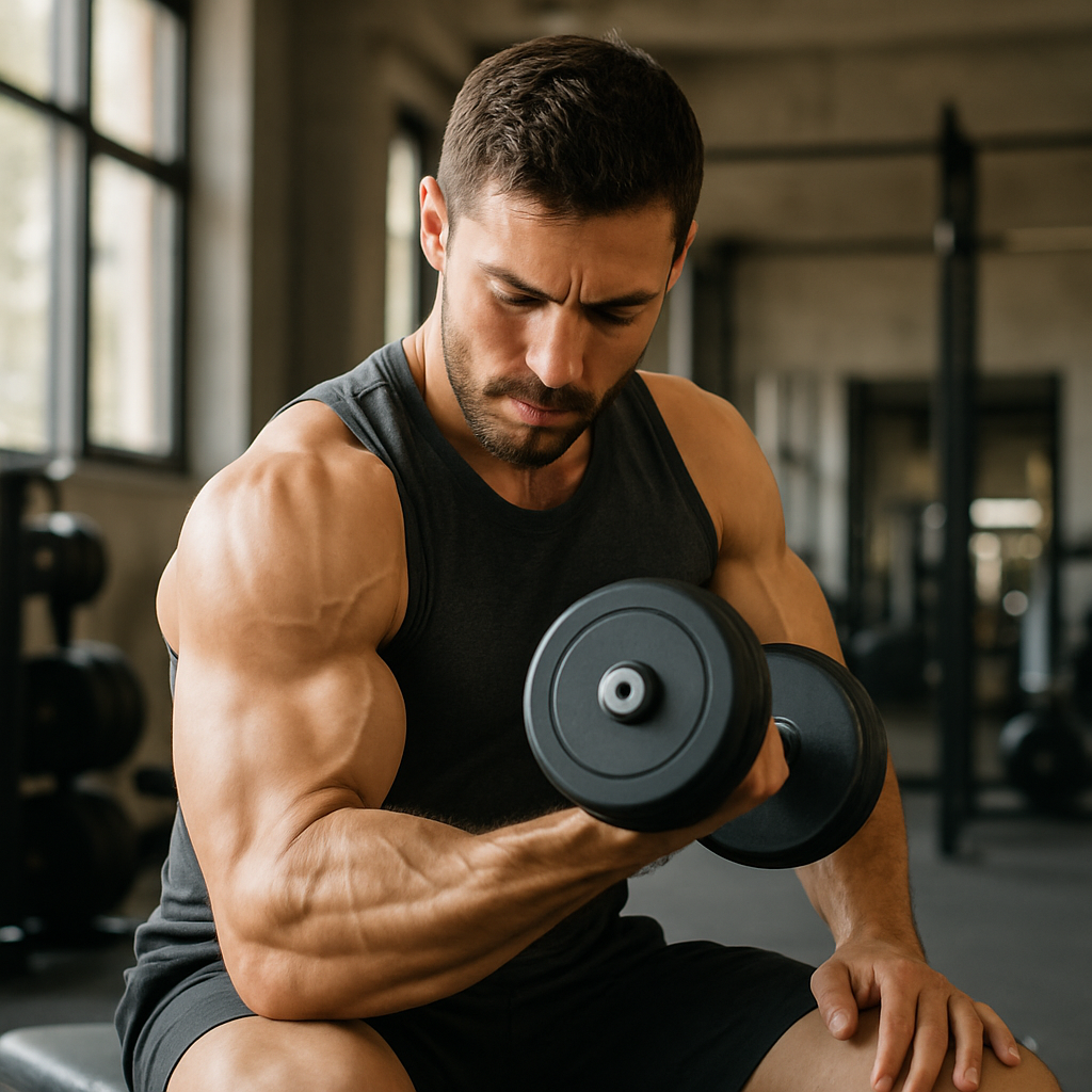 Entraînement des biceps