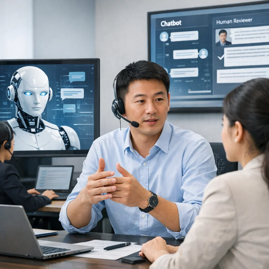 Le plan pionnier de la Chine pour éviter que les chatbots IA ne donnent de mauvais conseils : faire appel aux humains lorsque des sujets délicats se présentent (imagen 1)