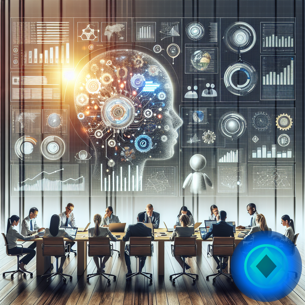 Optimisez la Productivité de Votre Entreprise grâce à l'IA (image illustrativa 1, estilo Berraquero.com, sin texto)