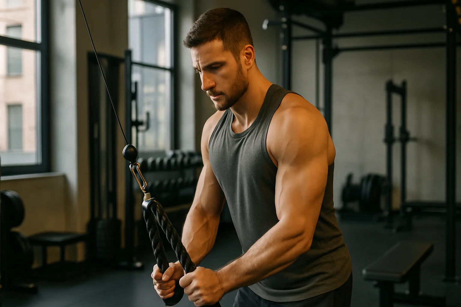 Allenamento dei tricipiti