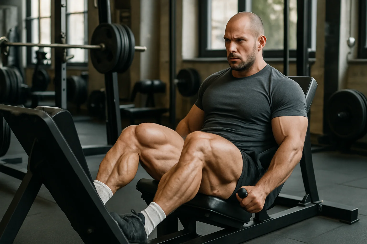 Allenamento delle gambe in stile Tom Platz