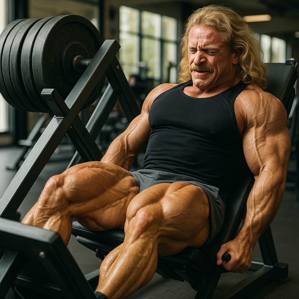 Allenamento delle gambe in stile Tom Platz