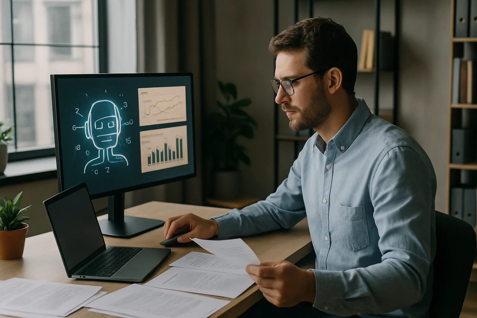 Da 'No pain, no gain' a lavoro intelligente: Come l'IA ti aiuta a lavorare meno e produrre di più (imagen 1)