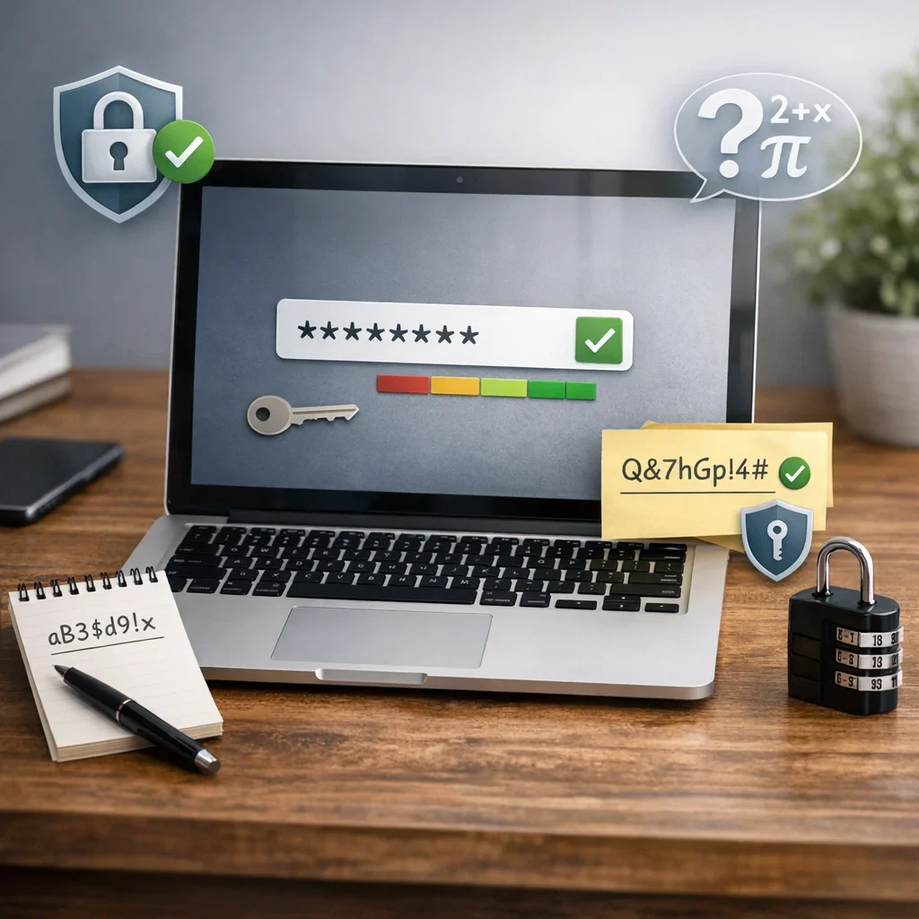 Passwords: come creare una buona senza essere matematici