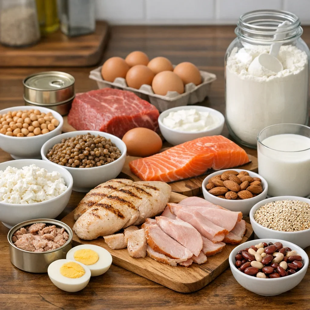 Proteine: lista di alimenti facili (senza fronzoli)