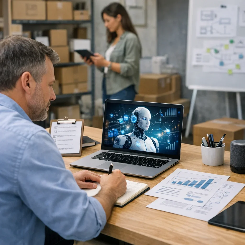 Como implementar IA em uma PME sem enlouquecer (passo a passo)