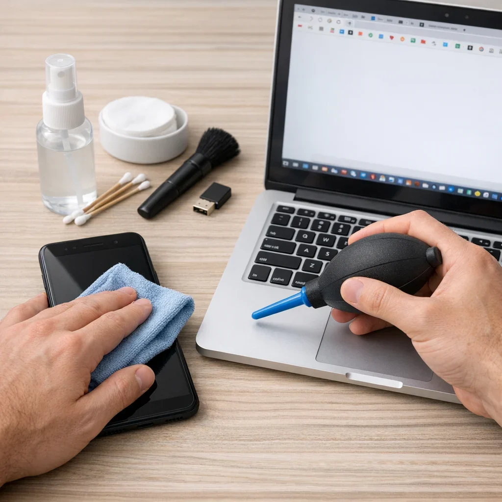 Como limpar seu celular e navegador sem enlouquecer