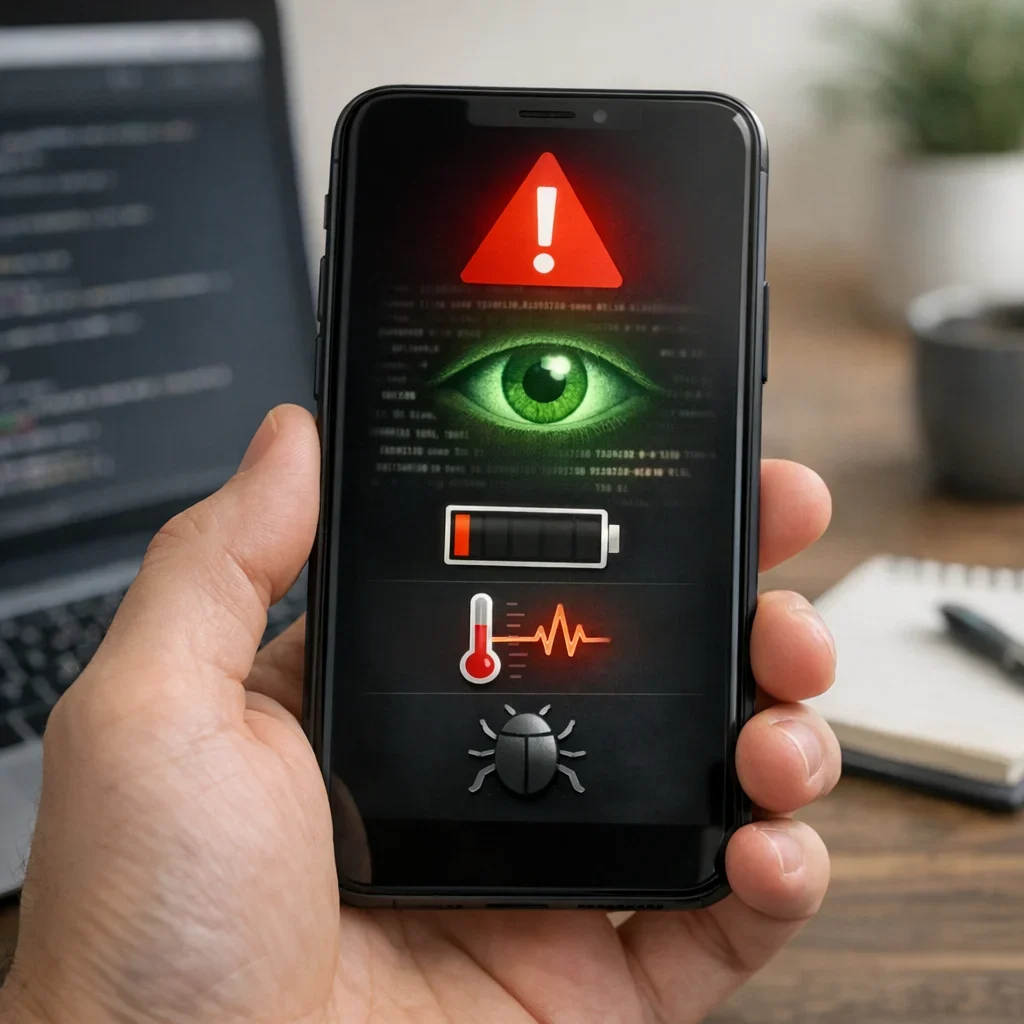 Como saber se o seu celular tem spyware (sinais reais)