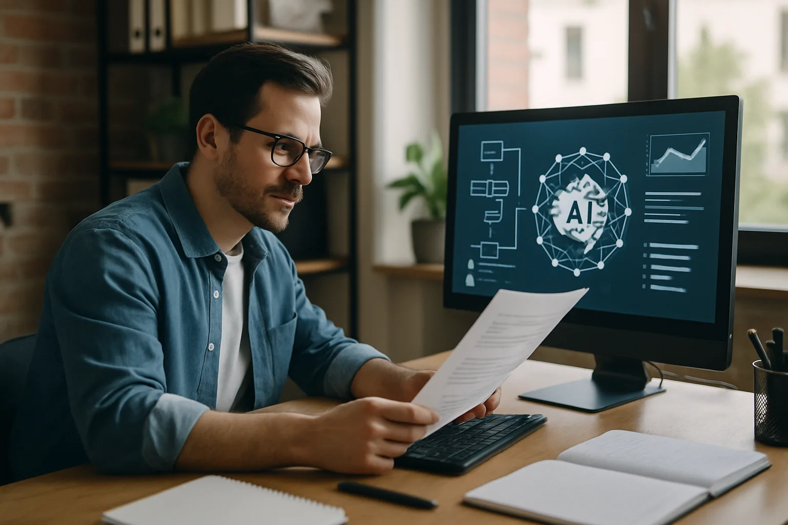De 'No pain, no gain' a trabalho inteligente: Como a IA te ajuda a trabalhar menos e produzir mais (imagen 1)