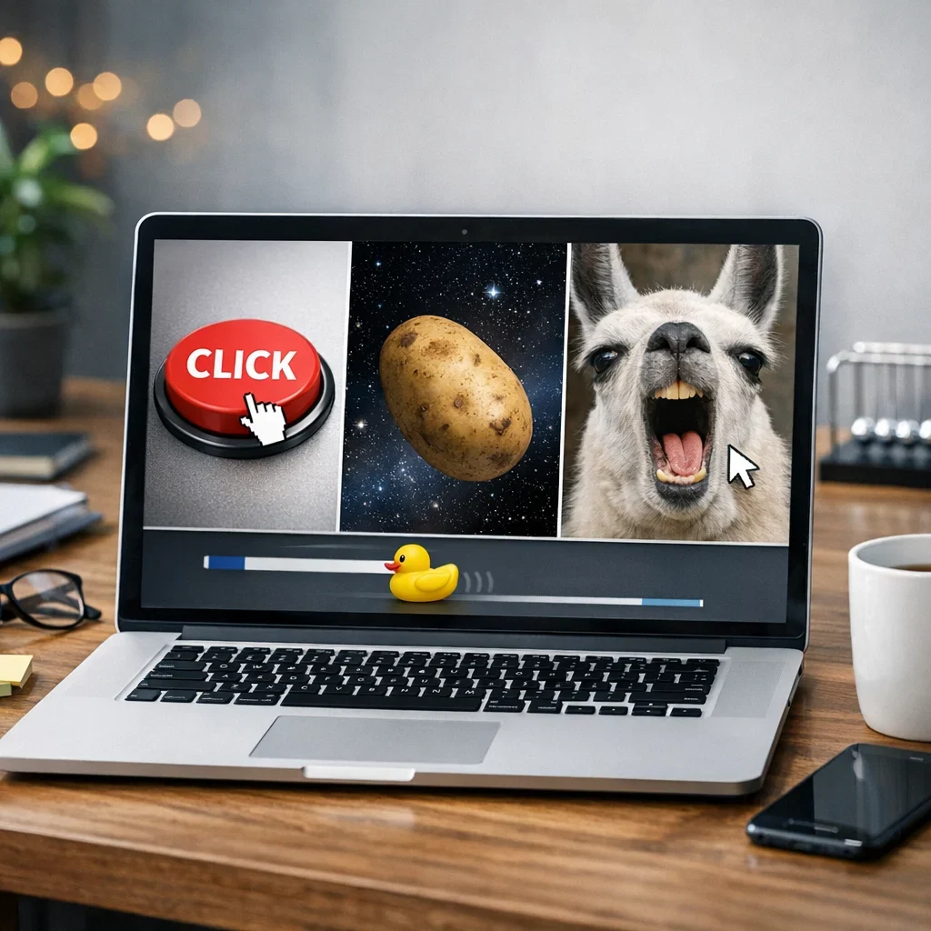 Os sites mais inúteis mas divertidos da Internet (sim, ainda existem)