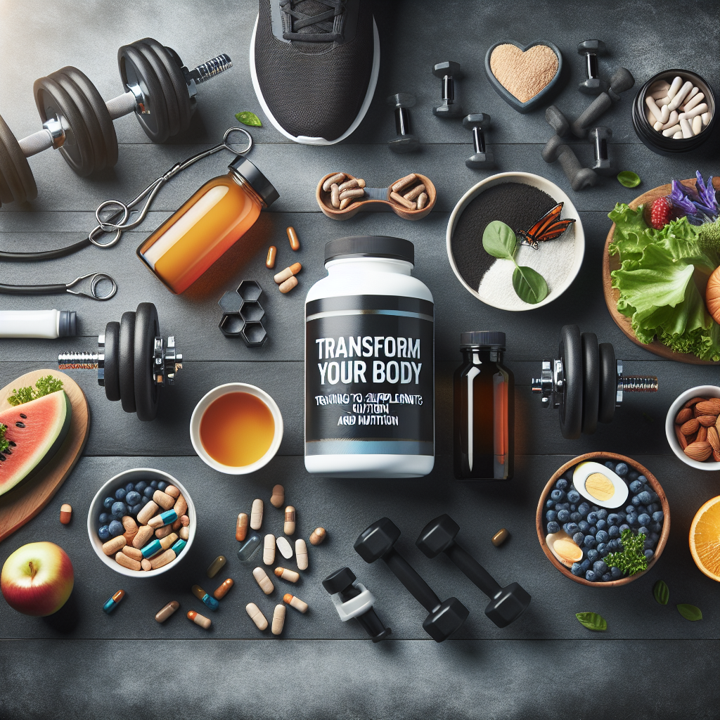 Transforma tu Cuerpo: Entrenamiento, Suplementos y Alimentación
