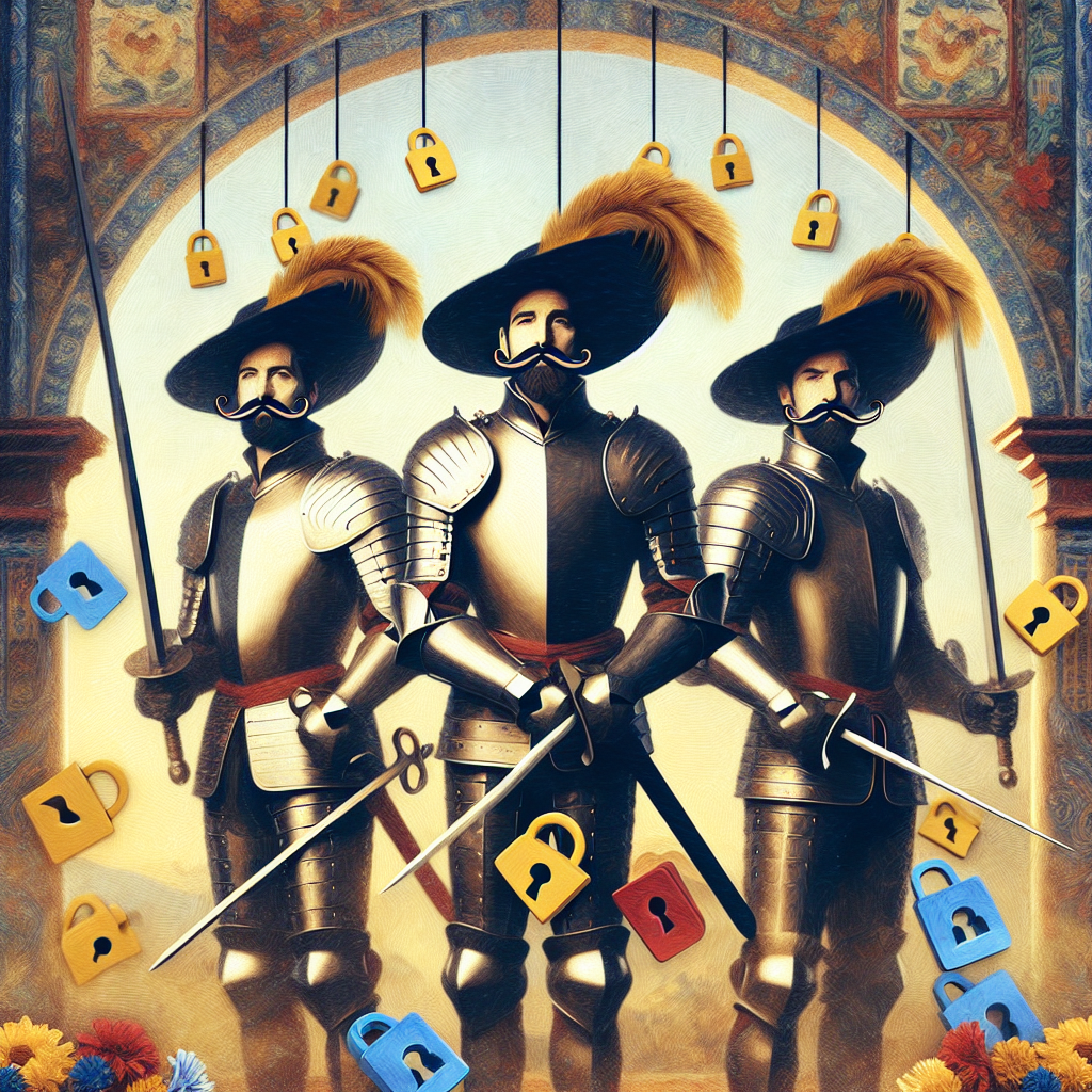 Los Tres Mosqueteros de los Gestores de Contraseñas: Una Comparativa con Sabor Español
