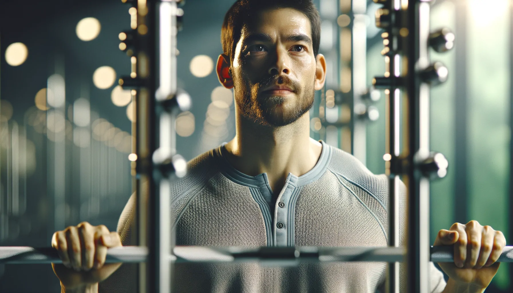 Entrenamiento de pectorales fitness