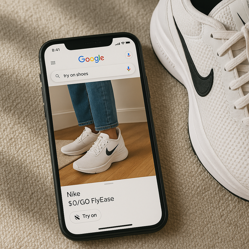 Deja de creer en mitos: Google’s virtual try-on shopping tool expands to more countries, now lets you try on shoes