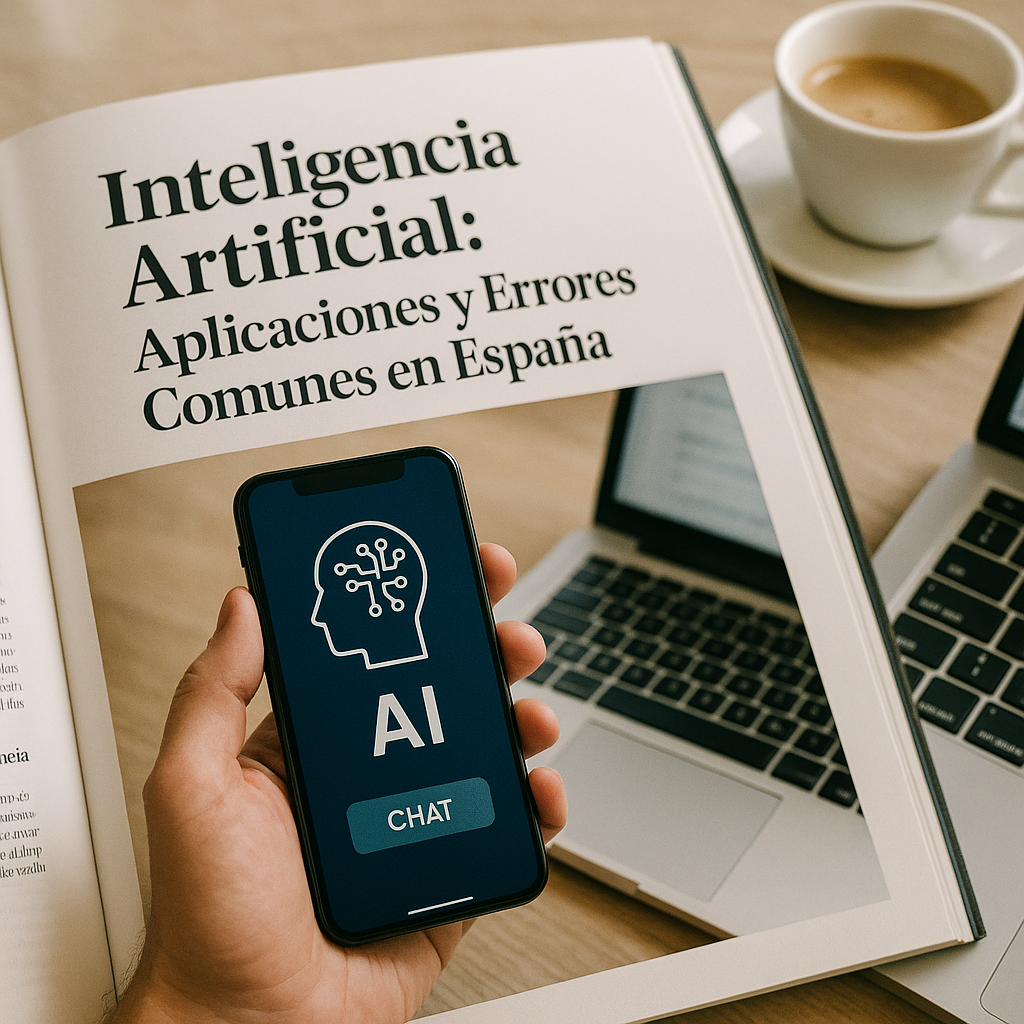 Inteligencia Artificial: Aplicaciones y Errores Comunes en España